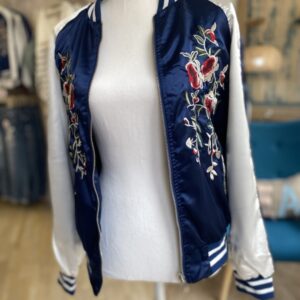Bombers réversible bleu marine